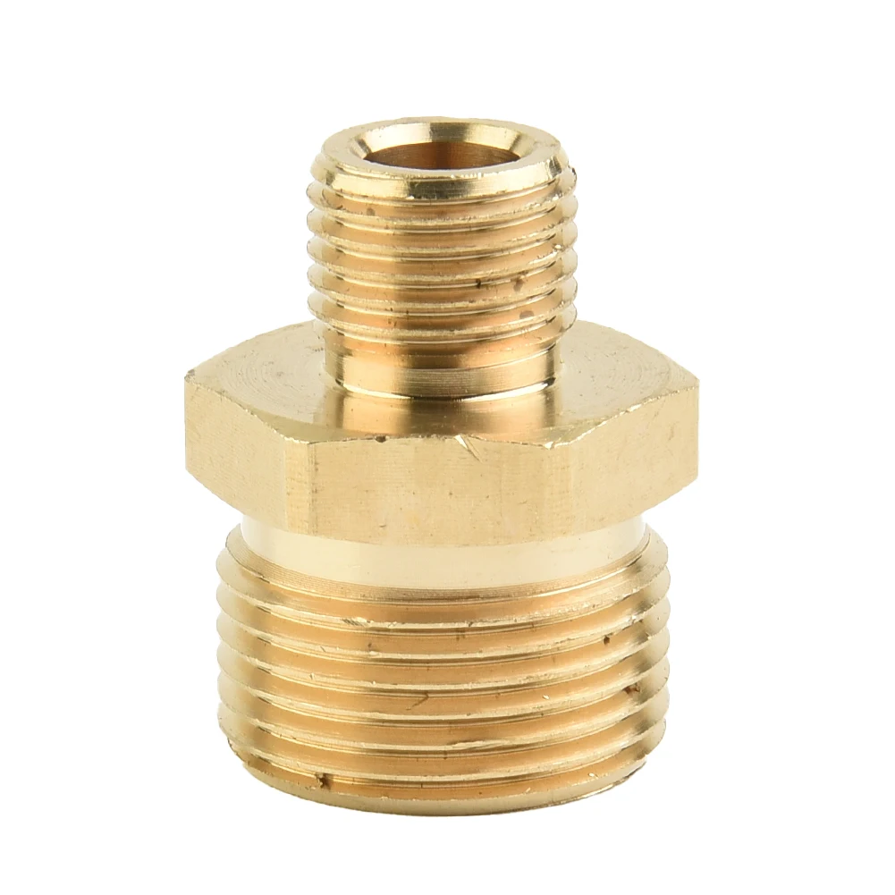 

Washer High Pressure Adapter 14mm Male Brass High M22 Pressure 15mm Female Adapter Connector Practical Brand New