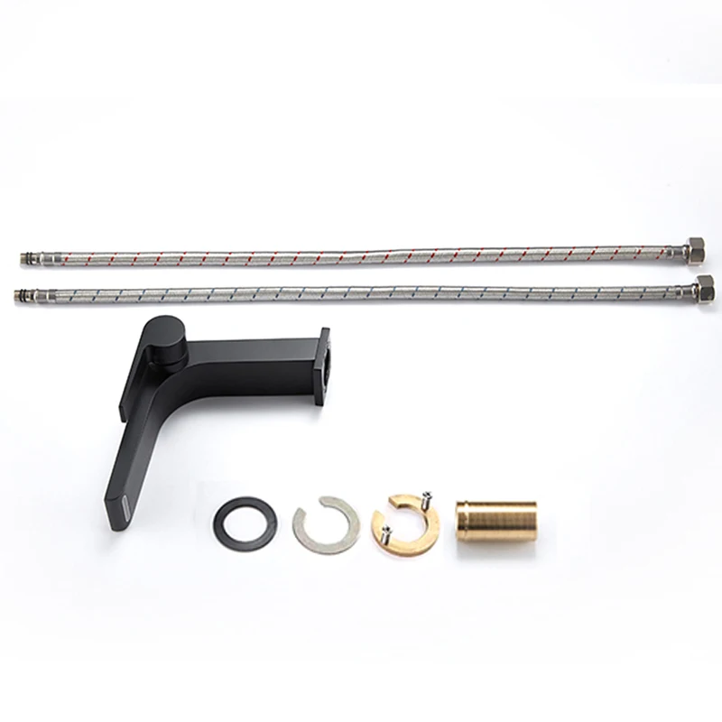 Хромированный смеситель Водопад для ванной комнаты кран раковины с начесом