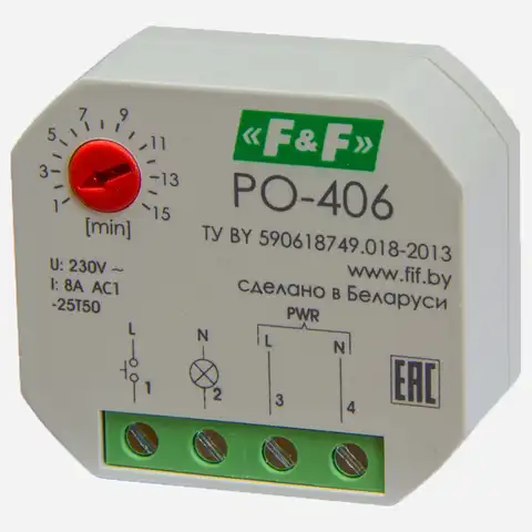 Реле времени F&F PO-406 EA02.001.019 AliExpress