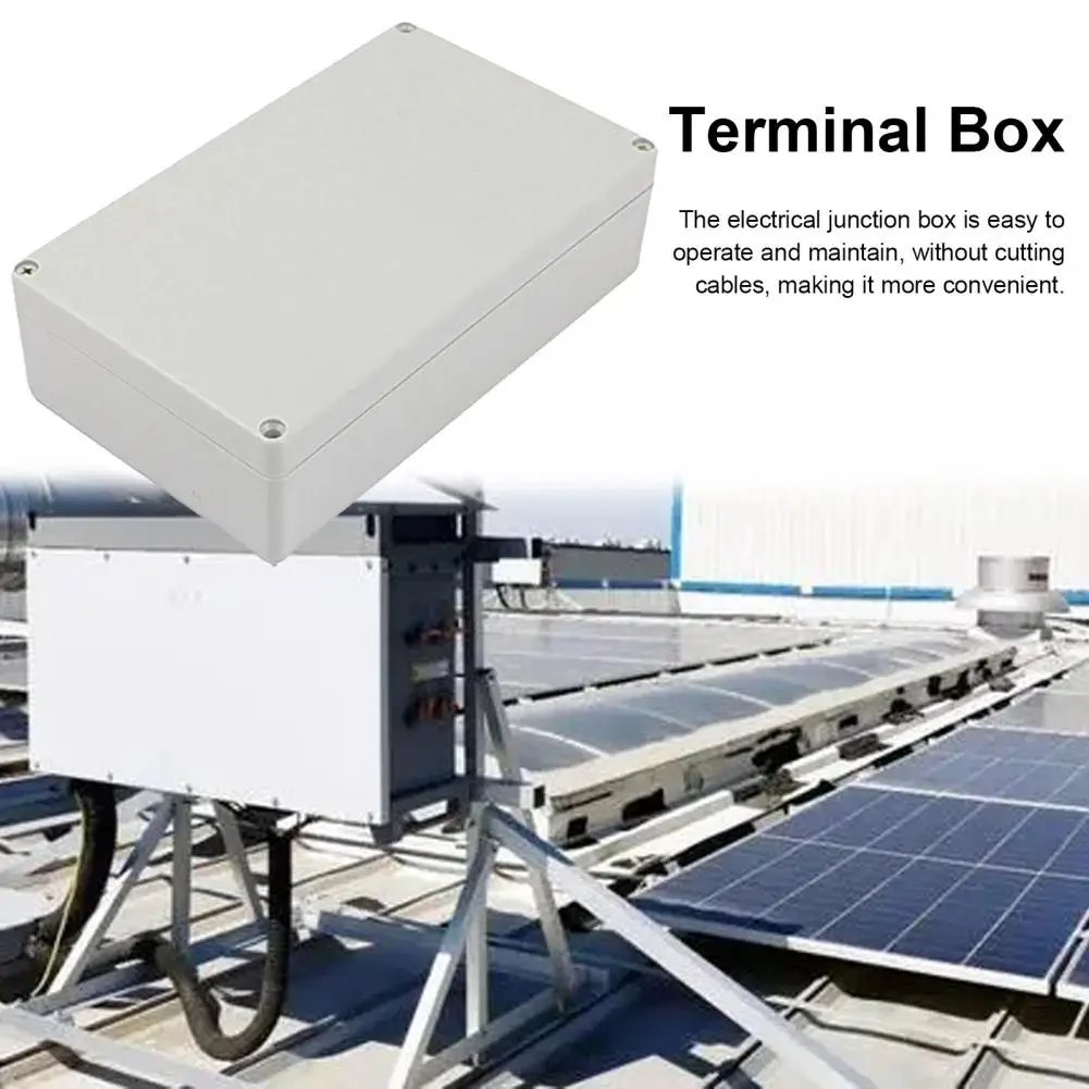 

Водонепроницаемая распределительная коробка, прочные Водонепроницаемые электрические корпуса, антитрещины, антикоррозийные распределительные коробки для проектов, защита от солнца