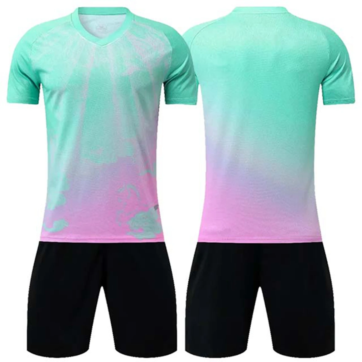 Custom Football Kit Men's Football Kit Adult and Youth Football Training Kit Sports Short Sleeve Running Kit 2023 Sportswear