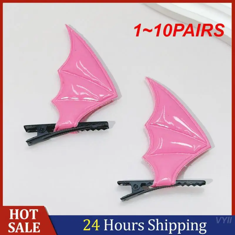 1-10 пар шпильки для волос летучая мышь игривые аксессуары в готическом стиле