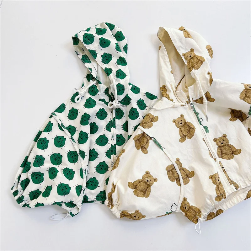 

Girls Baby's Kids Coat Jacket Outwear Cotton 2022 Fashion Spring Autumn Overcoat Top High Quality Uniforms Children's Clothing