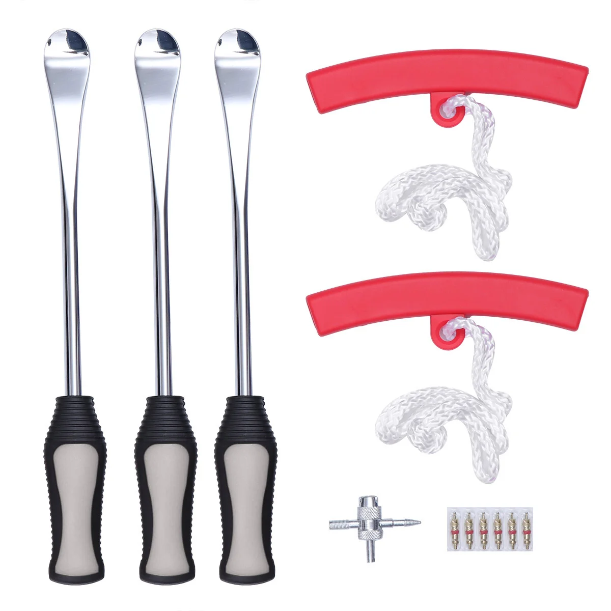 

12 PCS/Set Motorcycle Tire Tool Rim Protector Sheath Disassemble Change Kit Tyre Spoon Lever Wheel