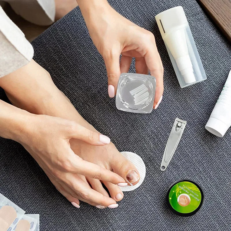 

12/24/50 Pcs Transparent 4 Styles Foot Care Adult For Ingrown Nail Toenail Nail Groove Pad Orthopedic Pad