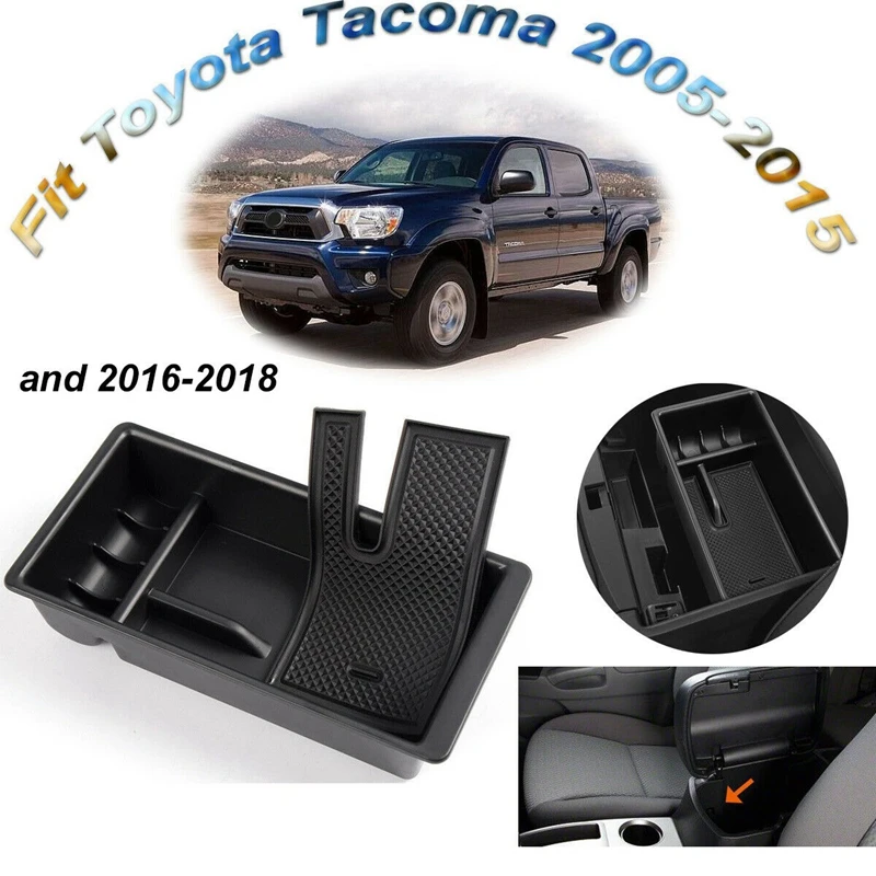 

Контейнер для хранения для TOYOTA TACOMA 2005 -2015, контейнер для хранения подлокотников, органайзер центральной консоли