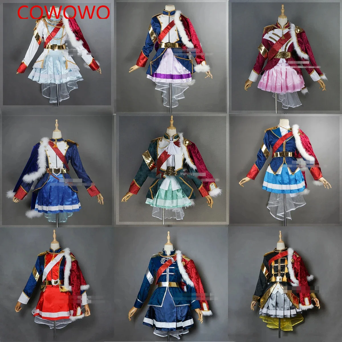 Костюм для косплея COWOWO из аниме Звездный Свет Isurugi Futaba Hoshimi Junna Hanayagi Kaoruko Tsuyuzaki Mahiru