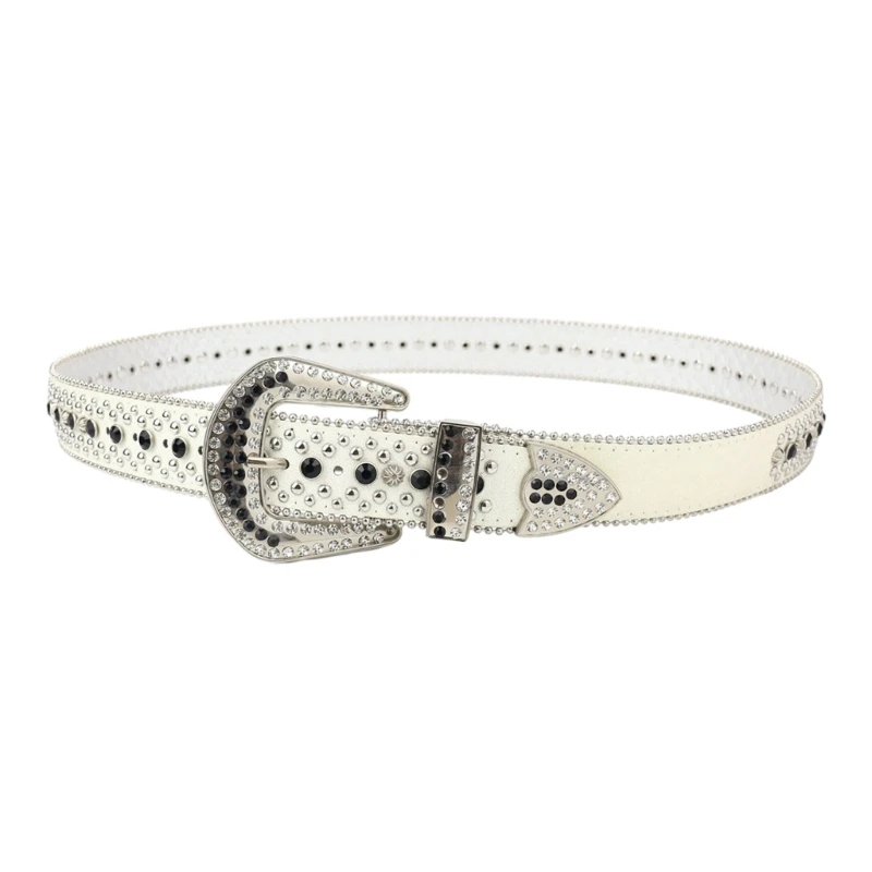 

Поясные ремни со стразами для ночного клуба для взрослых, ремень с пряжкой для джинсовой юбки