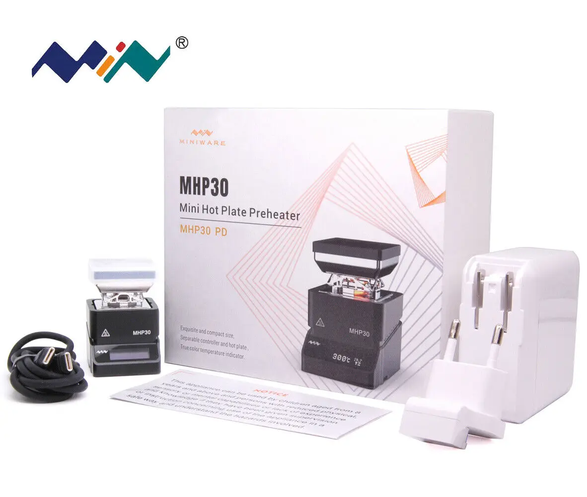 Мини-подогреватель MHP30 предварительный нагреватель 30*30 мм область нагрева