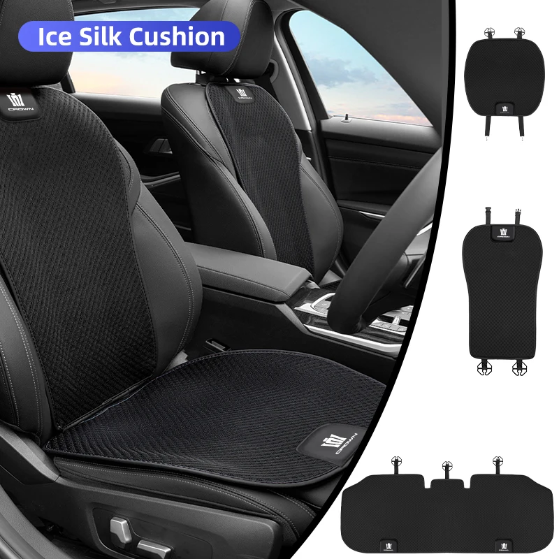 Car Ice Silk Seat Cover Front Rear Cushion Protective Pad For Toyota Crown JZS171 JZS171W JZX175 JZX171 GRS180 181 182 183