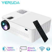 YERSIDA G6 Projector 1080P 5G WiFi Bluetooth FULL HD Upgraded 10000 Lumens Support 4K Outdoor Movie 3D Home Cinema Beamer