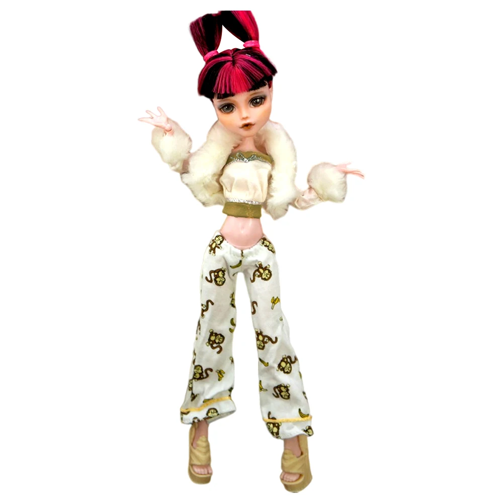 Top Trousers For Ever After High Dress Gown 1/6 Bjd Accessor