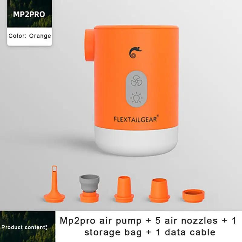 Насос FLEXTAILGEAR Max 2 Pro 4 в 1 портативный воздушный мини-насос с аккумулятором подходит