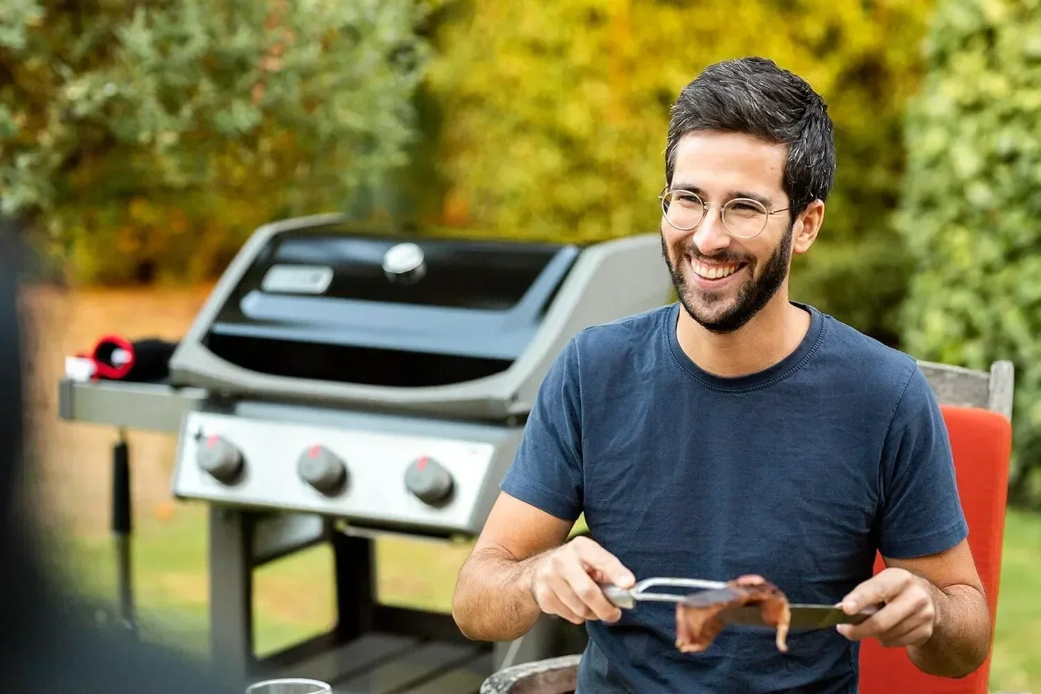 Умный гриль Spirit II E-310 с 3 ГОРЕЛКАМИ черный электрическое оборудование для