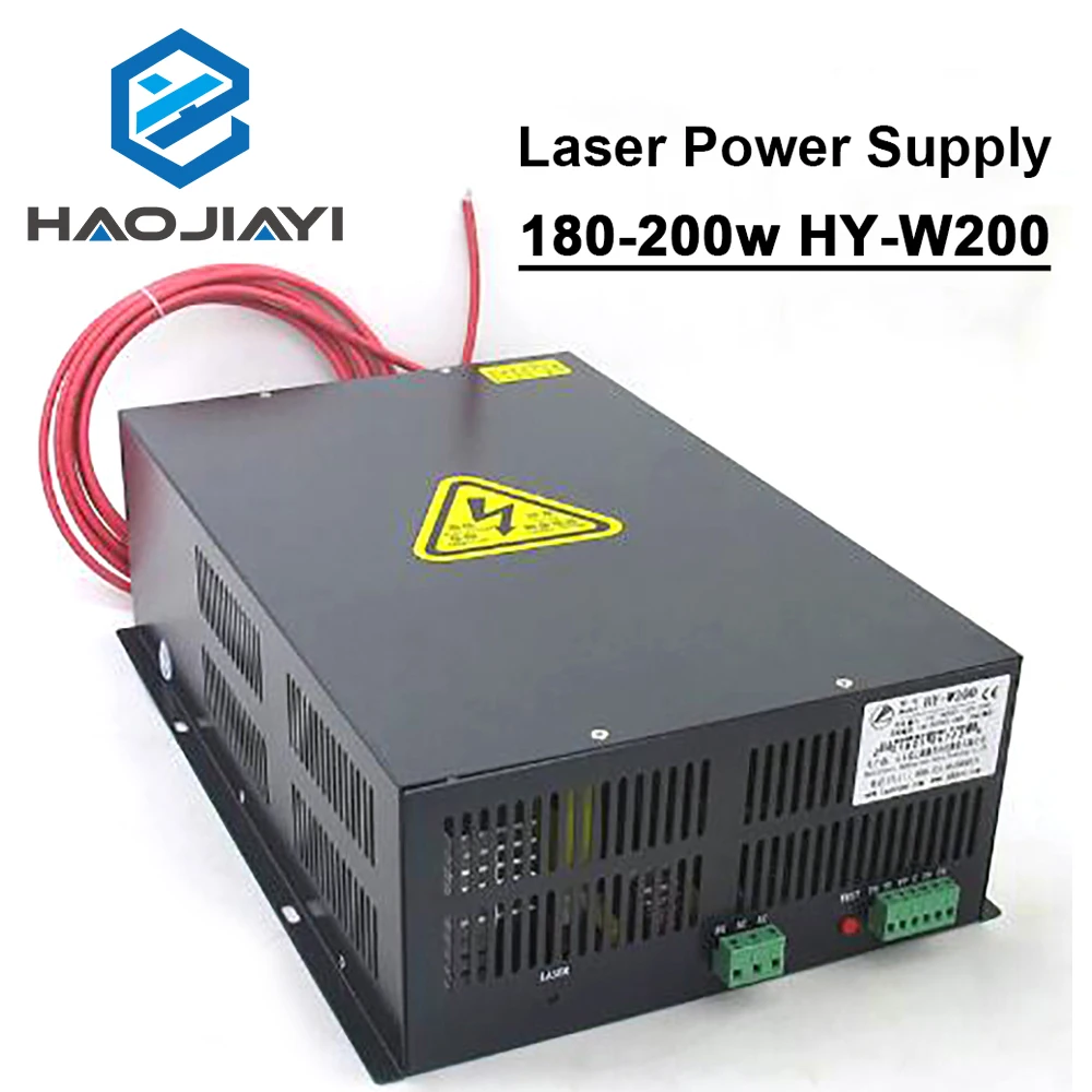 

HAOJIAYI HY-W200 Co2 Laser Power Supply For 200-300W Co2 Laser Tube Engraving / Cutting Machine