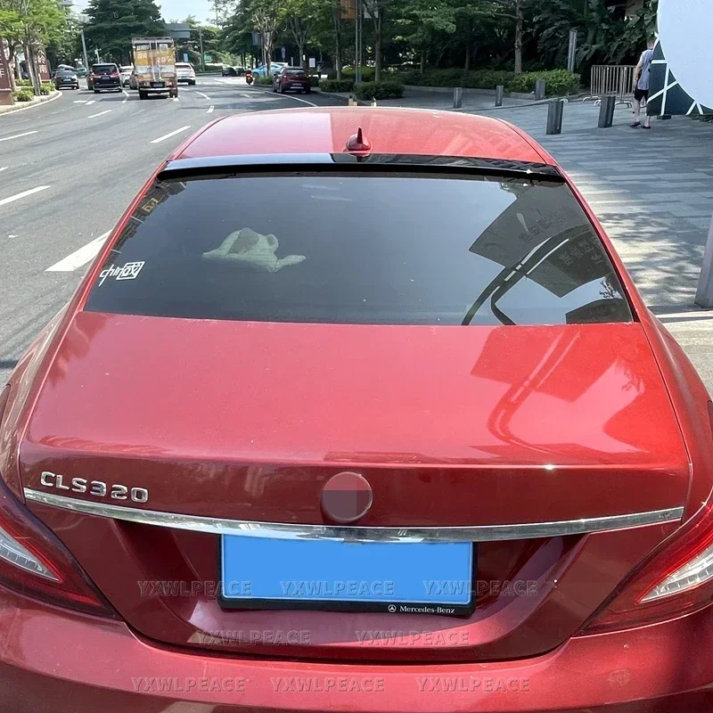Спойлер для Benz CLS Class W218 2012-2017 CLS300 CLS350 CLS63 спойлер на крышу заднего стекла из