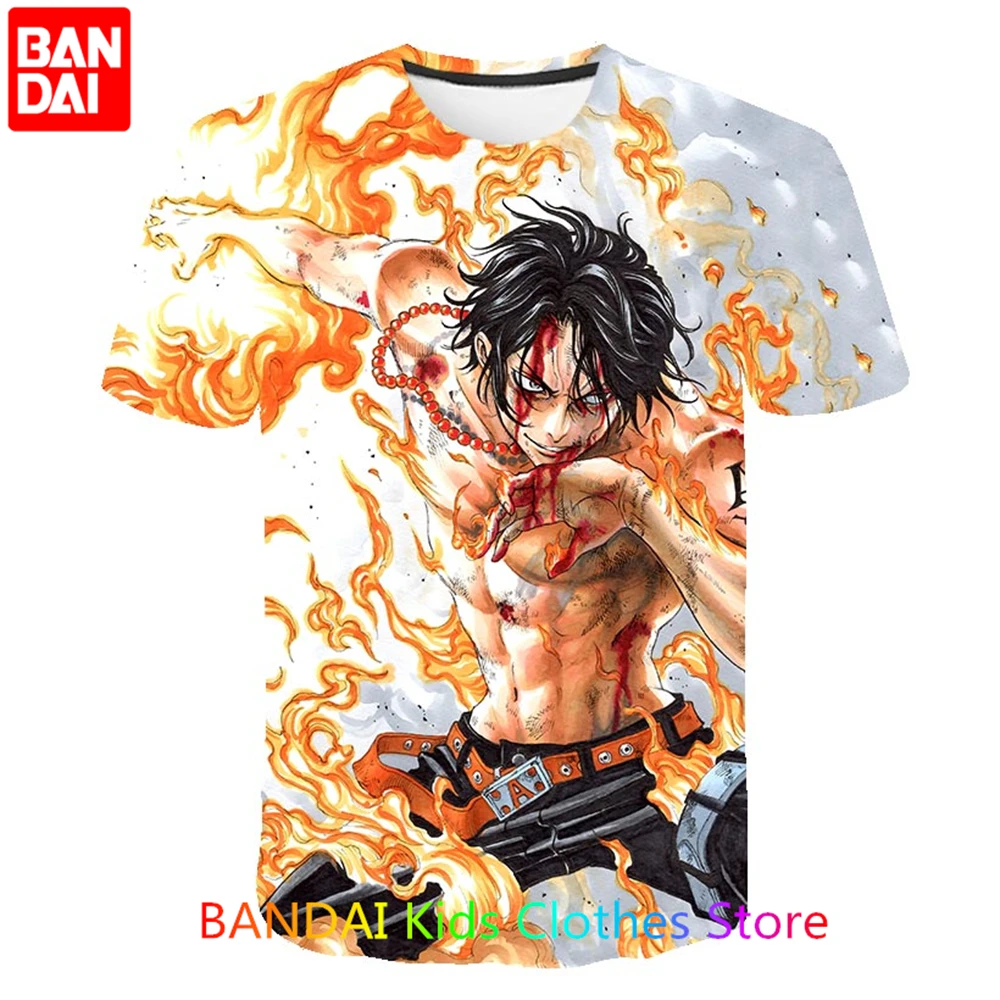 

Fashion 3D Anime One Piece T Shirt For Kids Summer Style Men Women Children Short Sleeve Boy girl Casual Cool Top Tees