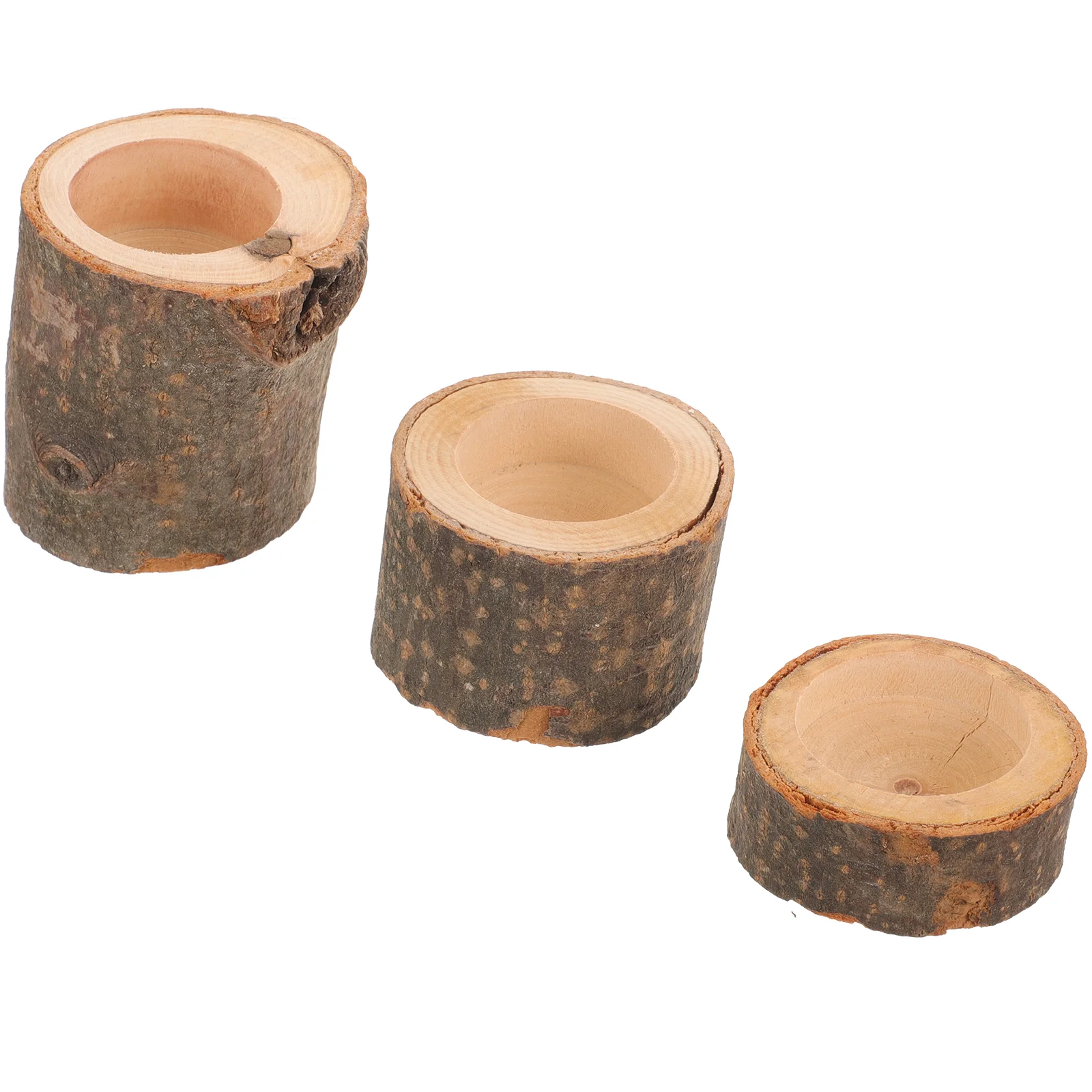 

Wedding Holder Wooden Tea Light Holders Table Centerpiece Votive Candles