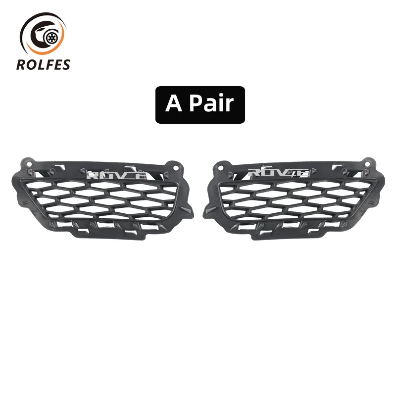

Rolфес, сетка под противотуманной лампой, рамка, крышка рамы, решетка радиатора для Range Rover Evoque 2016 2017 2018, автомобильные аксессуары LR079667 LR079666