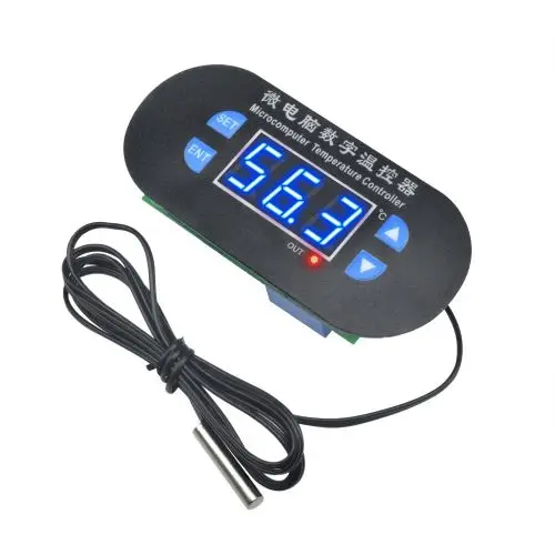 Цифровой термостат W1308 12 В переменного тока 110 10 А