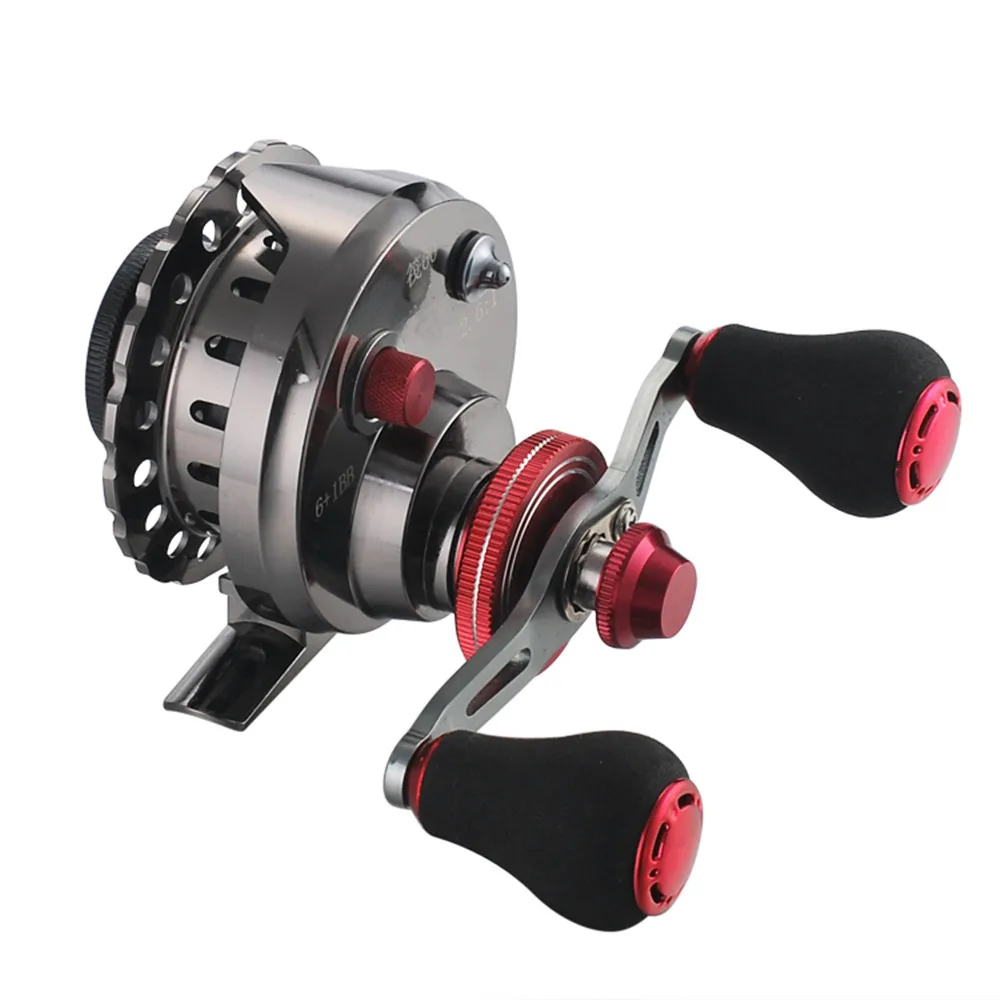 Полностью металлический плот рыболовное колесо катушки для приманки рыболовная