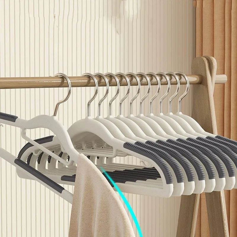 Многофункциональная нескользящая серая подвесная полка для хранения одежды