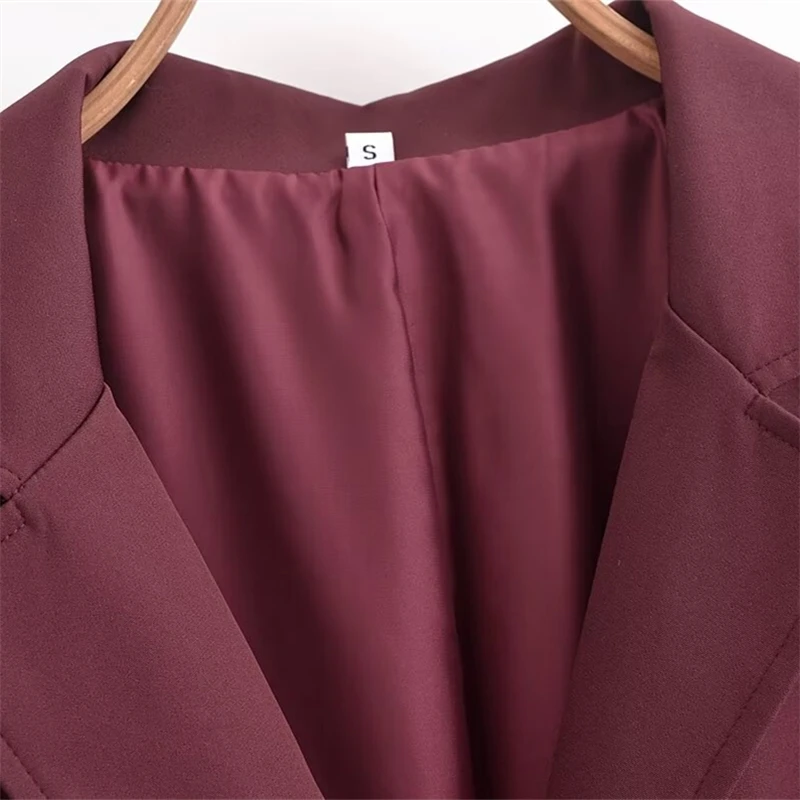 KEYANKETIAN 2024 осень/зима новый женский длинный костюм пальто офисный однобортный