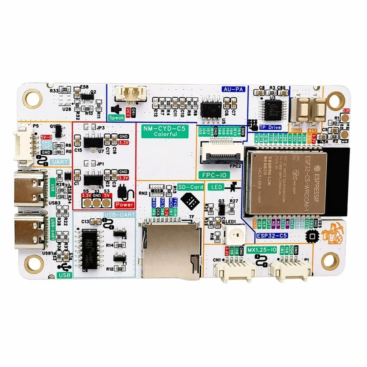Фото Плата AI-агентства A72U NM-CYD-C5 для IoT-устройств с 2,8-дюймовым экраном и двухдиапазонным Wi-Fi -C5 для GPT №4
