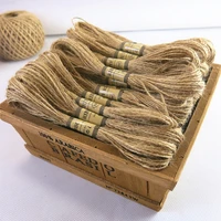 5 meter natural jute rope twine burlap string hemp rope for party wedding gift photo clip craft diy decoration