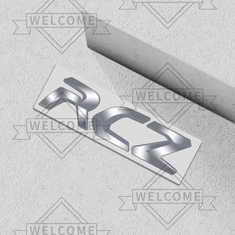 

3D наклейки на автомобиль RCZ R, эмблема, значок на кузов, наклейка на багажник для Peugeot GT Line 206 208 207 406 106 5008, украшения, аксессуары ﻿