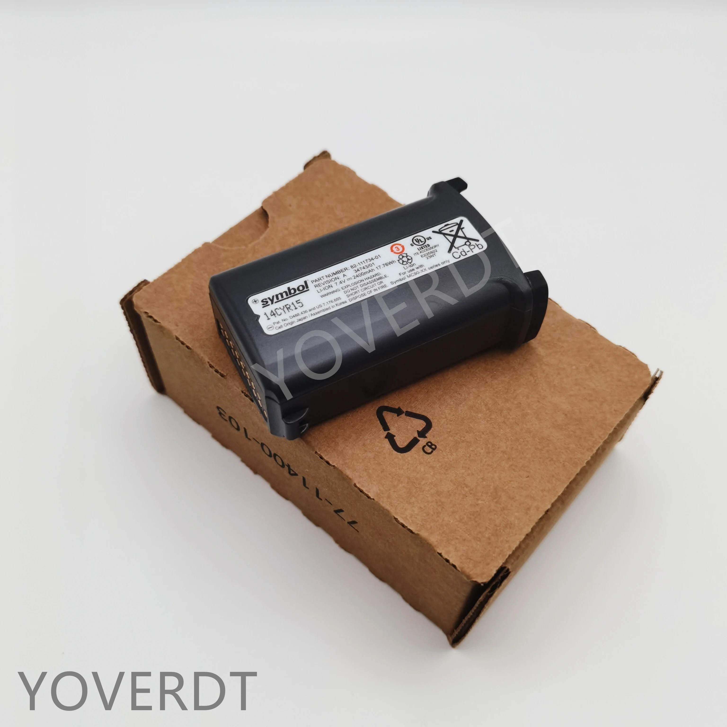 Original Nova Bateria 216558703 para Symbol Mc9000 Mc9060 Mc9090 Mc9190 Mc92n0 2200mah 16.3wh