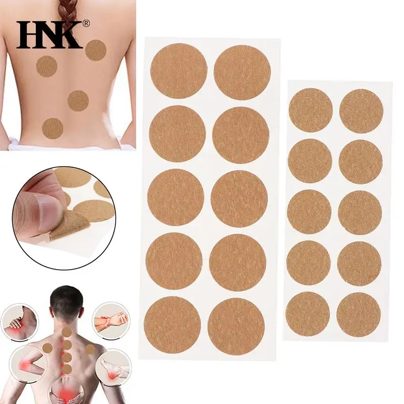 

10pcs 21mm No Magnetic Patches Stickers Magnet Body Pain Relief Natural Acupoint