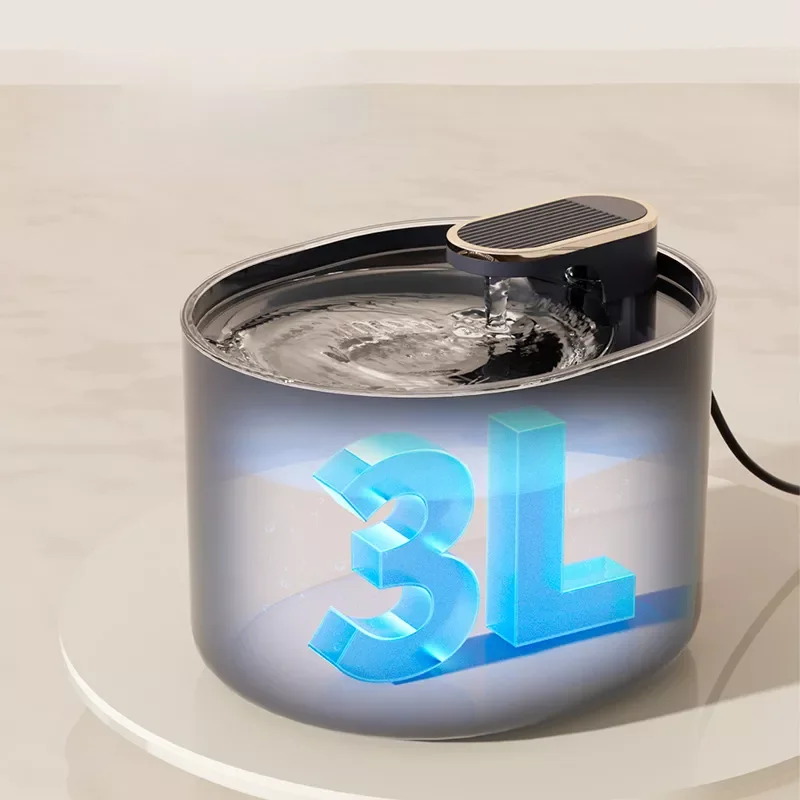 

3L Mute Pet Cat Water Fountain Dispenser Automatic Cycle Filter Dogs Cat Drinker Feeder Bowl Pet Auto Water Dispenser