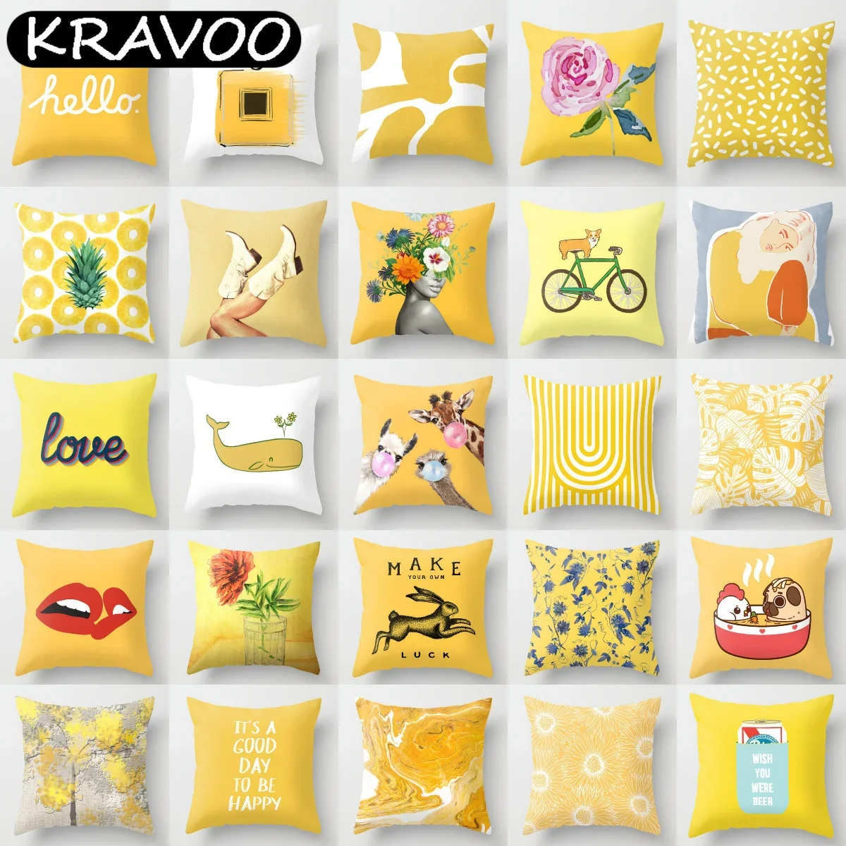 

Летняя модная желтая симпатичная подушка, Желтая подушка, Геометрический Цветочный чехол для подушки, современные декоративные диванные подушки для кровати, дивана 45x45 см