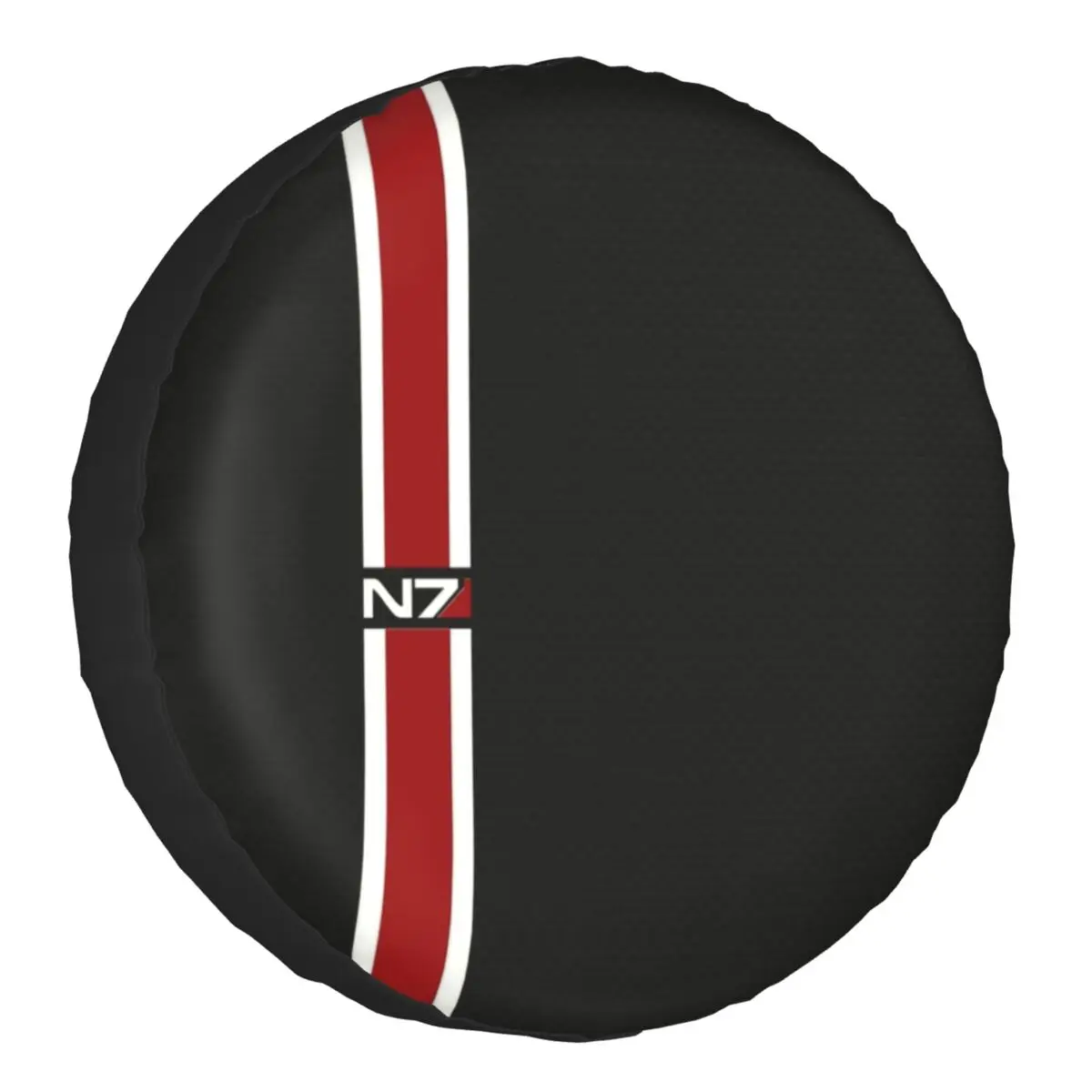 

Classic Video Game N7 Mass Effect Spare Tire Cover for Mitsubishi Pajero Custom Dust-Proof Car Wheel Covers 14" 15" 16" 17" Inch
