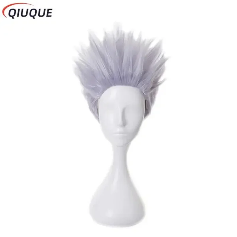 110-3XL черный/синий Gojo Satoru косплей костюм повязка на глаз парики очки аниме