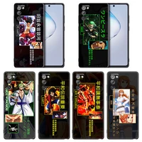 japanese anime luffy zoro for samsung galaxy note 8 9 10 lite 20 ultra case for samsung m52 5g m22 m32 m12 m62 f62 soft cover