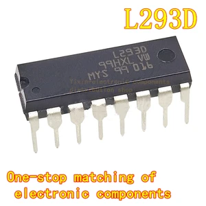 5PCS/Pack L293 L293D L293b stepper driver chip/driver + quad diode DIP-16