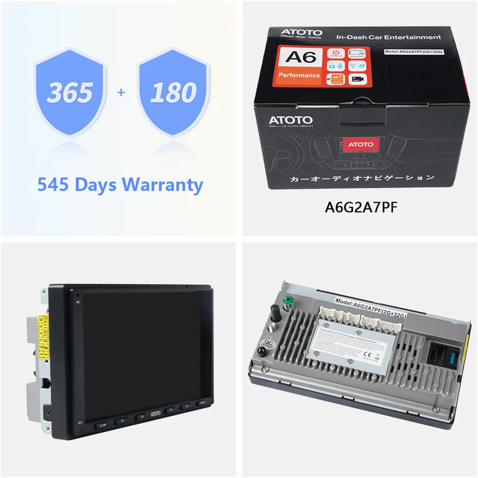 Мультимедийная магнитола ATOTO A6PF стерео-система на Android с 7 &quotэкраном GPS Wi-Fi