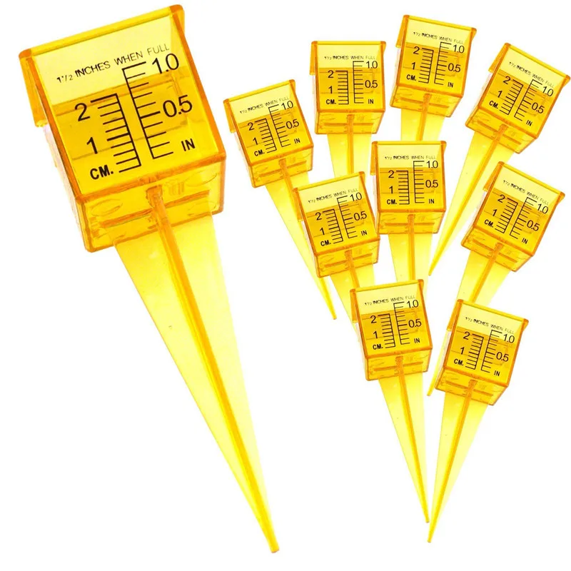 

Портативный пластиковый дождемер, прибор для измерения почвы, с широким горлом, для газона, двора, сада, уличные принадлежности