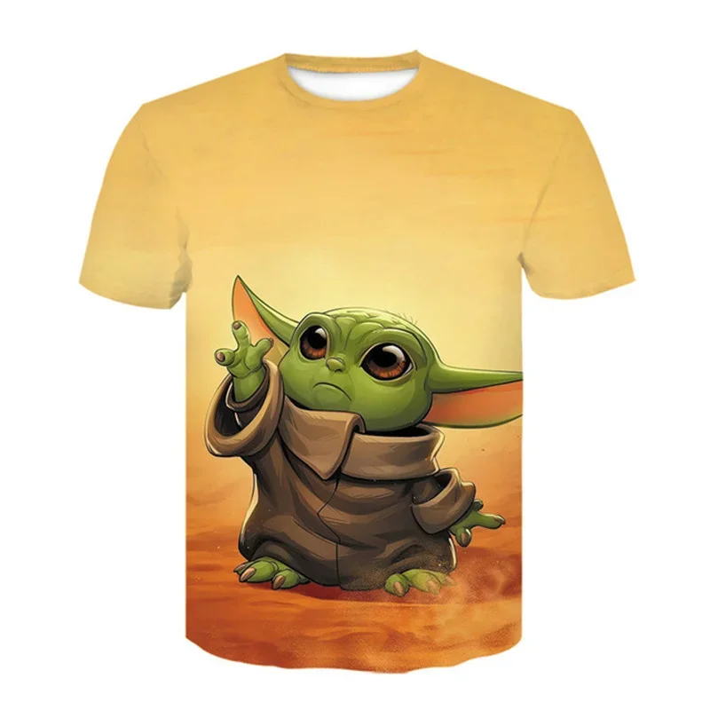 Детская футболка с коротким рукавом на возраст 1-14 лет