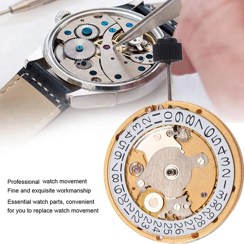 

Автоматические механические часы с механизмом PT5000, модель 21600, дисплей с датой и датой, клон 2824, 25, диаметр 25,6 мм