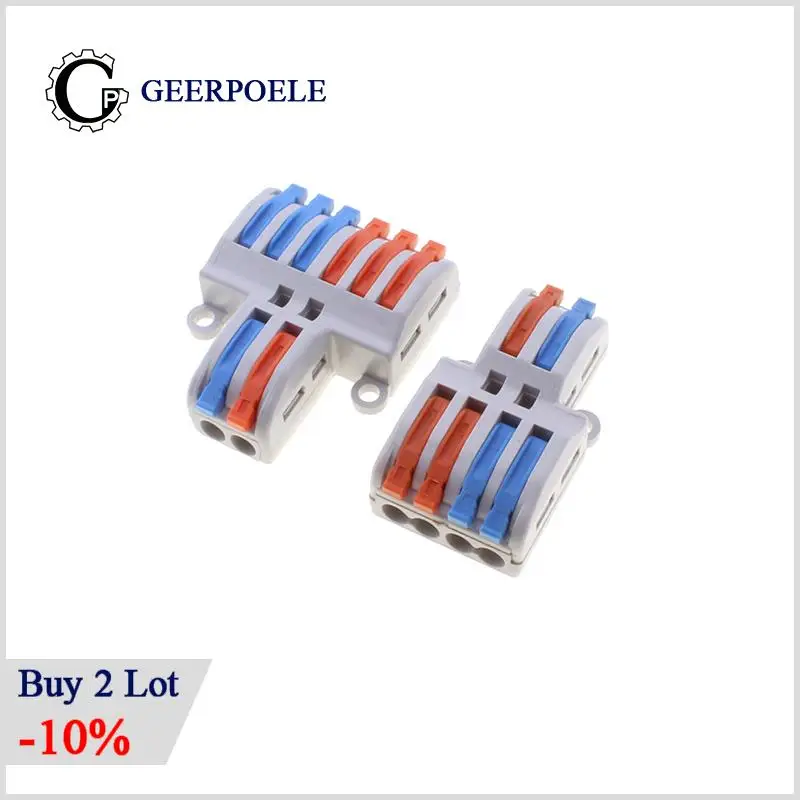 

SPL-42/62 Fast Wire Connector Universal Cable Klemmbausteine Electrique Tools DIY Terminal Block AWG 4 Pin Socket