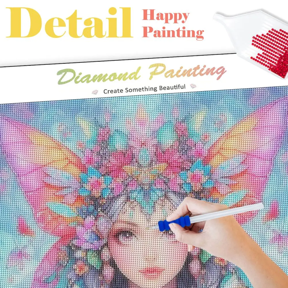 Картина из страз CHENISTORY 5D &quotсделай сам&quot фигурка фотография полный круглый набор