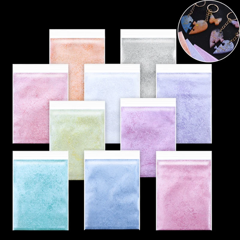 Блестящий Алмазный натуральный минеральный слюдяной порошок 2 г/упаковка для