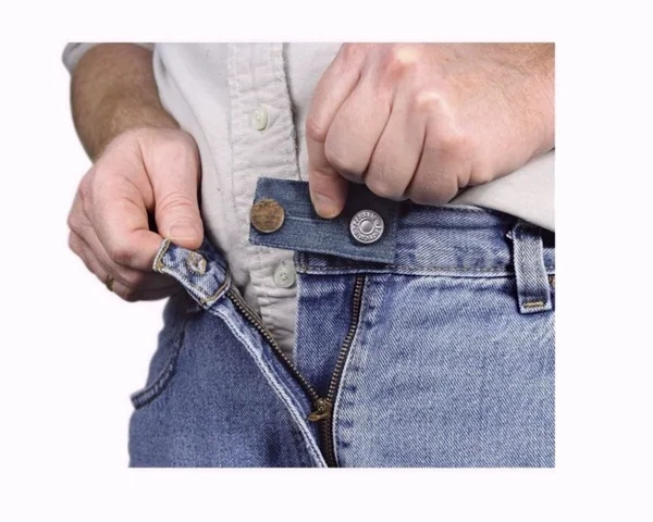 Jeans Waist Expander Button Pant Extender Button Belt Extension Buckle Denim Buckle Waist Extension Buckle Fat Waist Extension