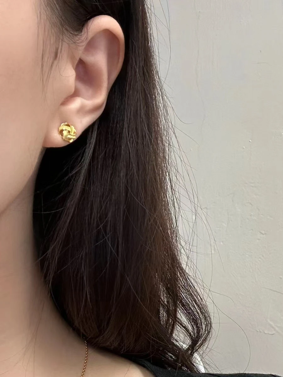 Не нужно выбирать печенье Jinru 8 карат когда спящие серьги новинка 2023 года