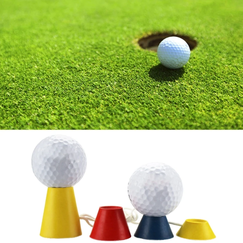 

4Pcs/Set 1.5 0.9 0.6 0.4 inch Different Height Golf Tees