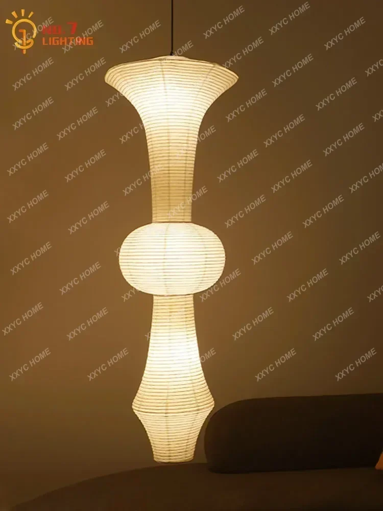 Японский подвесной светильник Wabi-sabi Akari Noguchi модель E27 современные подвесные