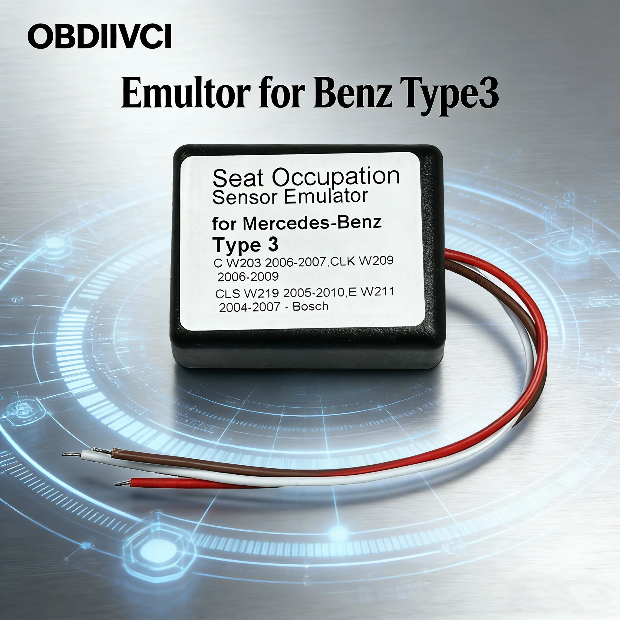

Эмулятор SRS Типа 3 MB Для Mercedes-Benz C W203, CLK W209, CLS W219